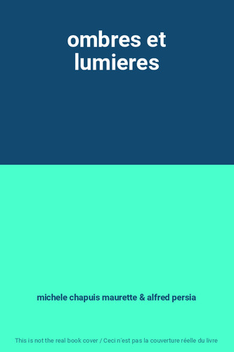 Ombres lumieres michele - ombres, et