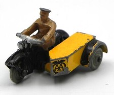 Dinky Toys Aa Patrol Moto 44B Échelle 1/43 Fabriqué En Angleterre Meccano