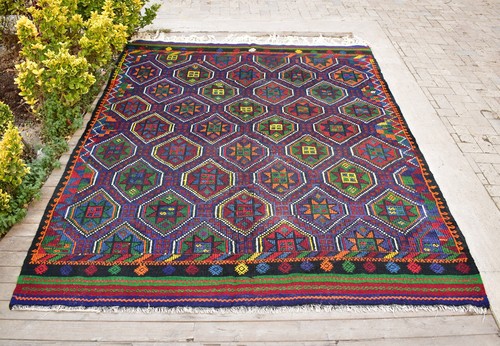 Tapis tente turc kilim - tapis,