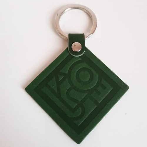 Porte clé lacoste cuir - porte,