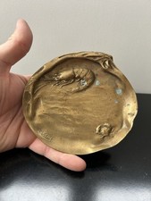 VIDE POCHE BRONZE ART NOUVEAU