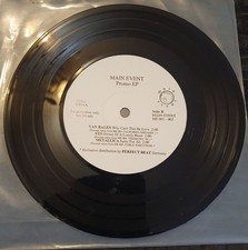 METALLICA "Main Event" 7' Promo Ep Van Hen Plant Yes Heavy Metal Thrash