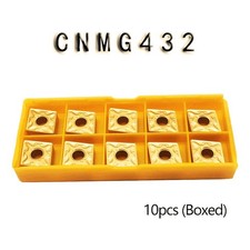 Outil tour MCLNR1616H12 + 10 inserts CNMG120408 pour tâches de coupe de précis