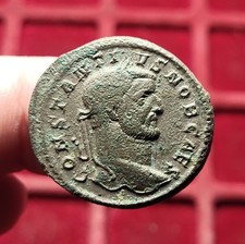 #112-1 ~ CONSTANCE Ier CHLORE - Follis - GENIO POPVLI ROMANI - TR Trèves