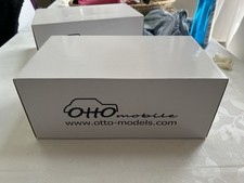 Empty Box 1/18 Peugeot 205 Dimma White Otto Ottomobile OT681 Boîte Vide
