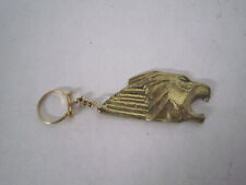 PORTE CLE EN BRONZE POUR AUTOMOBILE MOBYLETTE MOTO ETC PEUGEOT TETE DE LION