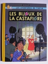 TINTIN.FAC SIMILE COULEUR.LES BIJOUX DE LA CASTAFIORE.HERGE.