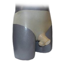 Pantalon en latex avec