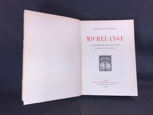 Ancien livre œuvre - , de