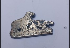 EB74 pin's chasse chien dog