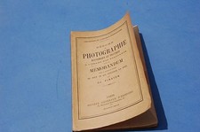 ANCIEN LIVRE PHOTOGRAPHIE  -