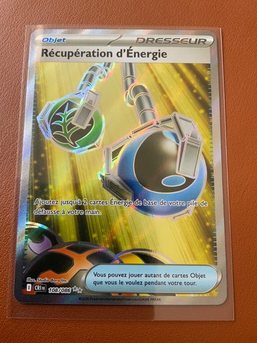 Carte pokemon récupération - carte,