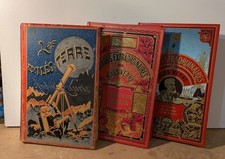 Hetzel 3 livres anciens Jules Verne