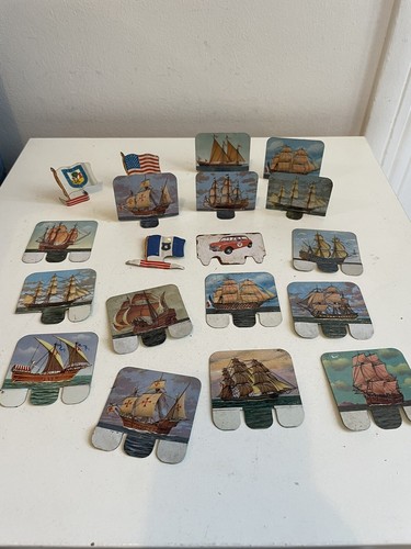 Lot plaques publicitaires - plaques,