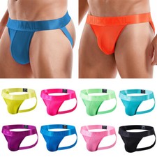 Sexy Men Jock Strap Athletic Supporter Sport Briefs Jockstrap Thong Souswear /