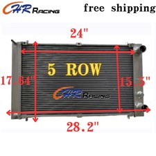 5 ROWS Aluminum Radiator For