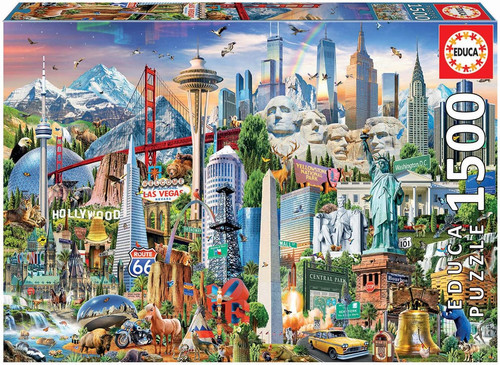 Puzzle adulte 1500 - adulte, pièces