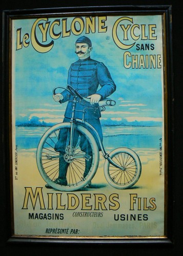 Ancienne affiche publicité