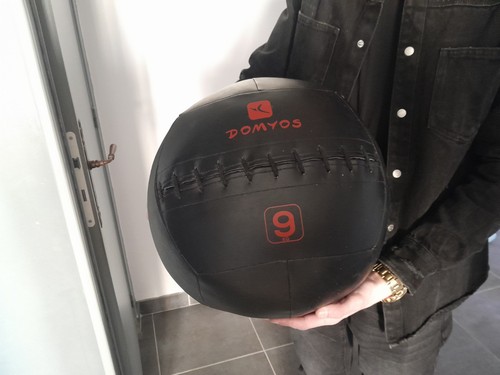Médecine ball 9kg - ball,