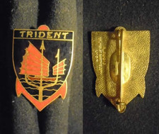 INSIGNE MILITAIRE – MARINE - PATROUILLEUR TRIDENT – AUGIS