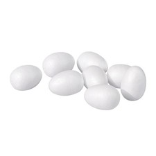 8Pcs Œuf Boule Mousse 2" x 3"