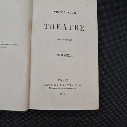 Ouvrage ancien théâtre par - ancien,