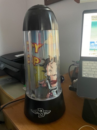 Betty boop lamp - lamp,, motorized