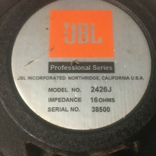 JBL 2426J 16ohm 1" SCREW-ON