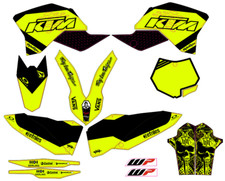 kit d'autocollants ktm exc-sx