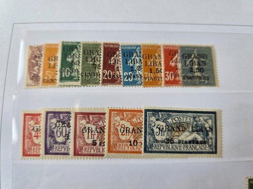Timbre grand liban ref - timbre,