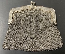 Bourse aumonière cote maille