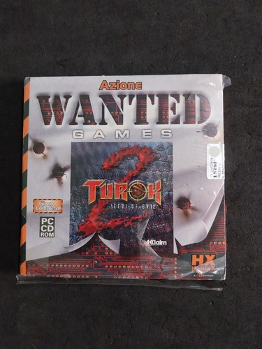 Turok seeds evil cd - 2, cd-rom