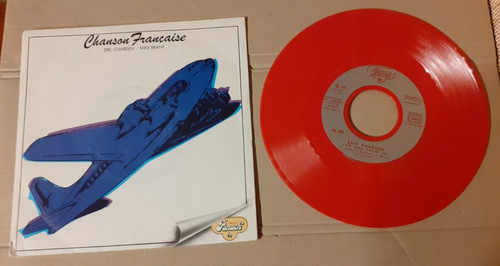 Disque vinyle rouge 45t eric - 45t,