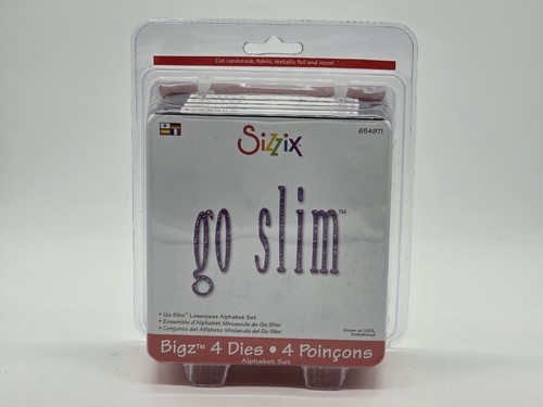 Slim sizzix lowercase - go,