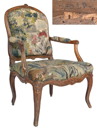 Fauteuil cabriolet époque - cabriolet, d'époque