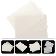  50pcs enveloppe enveloppe les feuilles translucides enveloppe les enveloppes