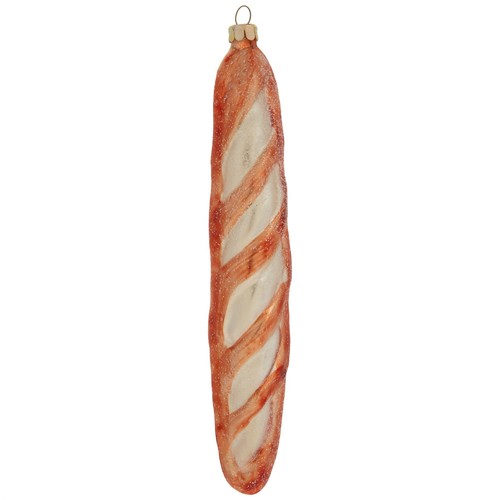 French baguette bread glass - french,