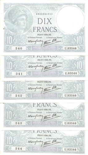 Francs minerve 1 - 10,