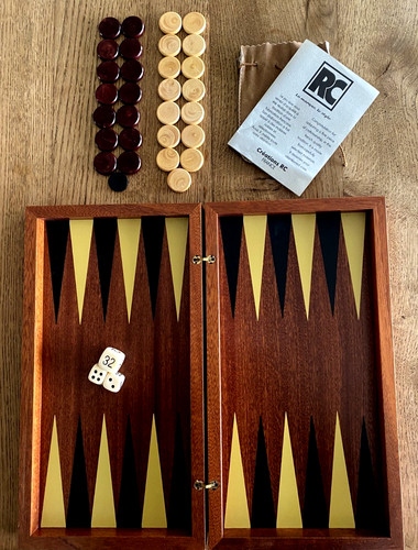 Jeu backgammon vintage - backgammon, bois