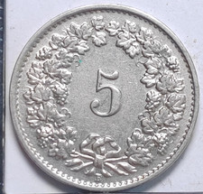 5 Centimes rappen 1933 B Suisse Swiss - 136572