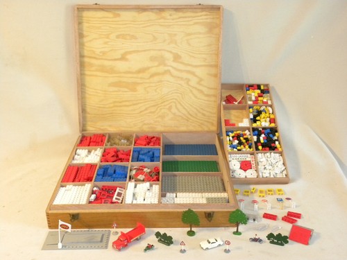Vintage coffret bois - coffret,