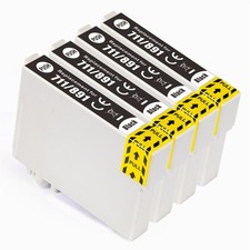 4 Noire Cartouches d'encre