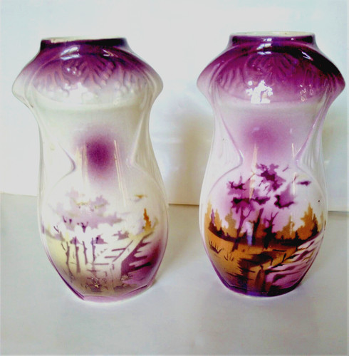 Paire vases anciens - ,