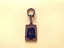 ANCIEN PORTE CLÉS ÉMAILLÉ UASPTT BEAULIEU SAINTE ASSISE PTT POSTES TÉLÉPHONES