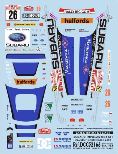 Decals subaru sti - decals,