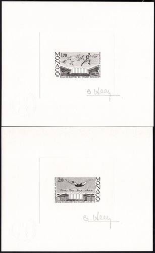 Monaco épreuve proof - proof, signé