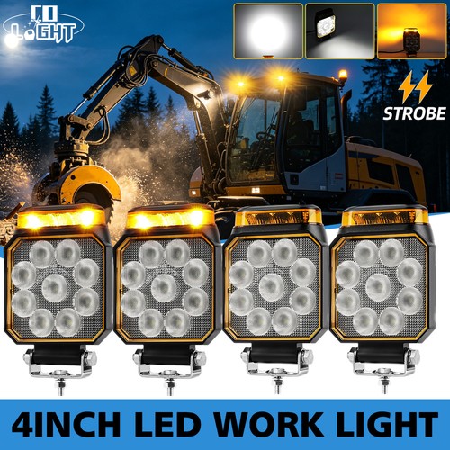 Phare travail led 4 - phare,