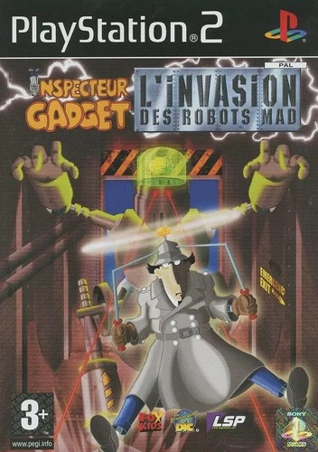 Jeu ps2 inspecteur gadget - jeu,