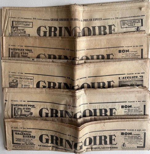 Journaux gringoire 1932 - 1932, le