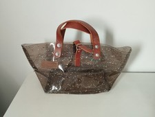 Sac Estellon Transparent Marron 